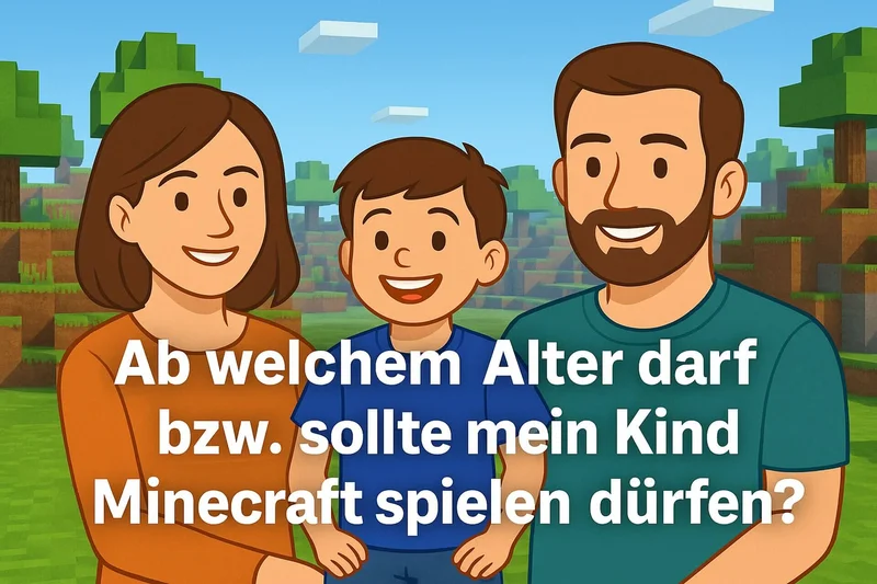 Ab welchem Alter darf bzw. sollte mein Kind Minecraft spielen dürfen?