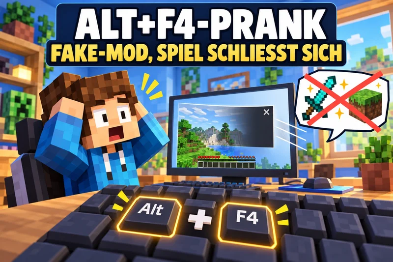 Alt-F4-Prank: Was steckt hinter „Freaker-Mod aktivieren“ und „Freecam aktivieren“?