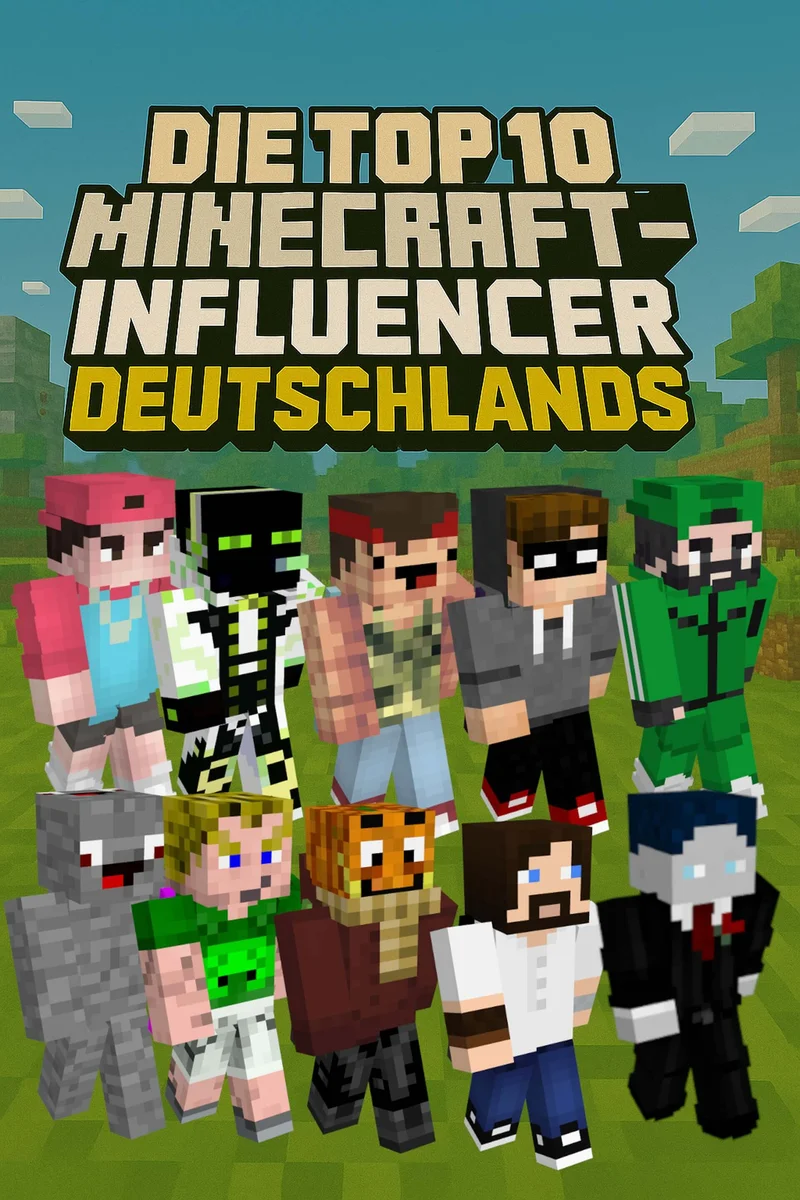 Die größten Minecraft-YouTuber in Deutschland