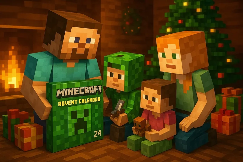 Die besten Minecraft-Adventskalender 2026: Figuren, Schreibwaren, Rätsel & mehr