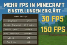 Minecraft-Settings anpassen