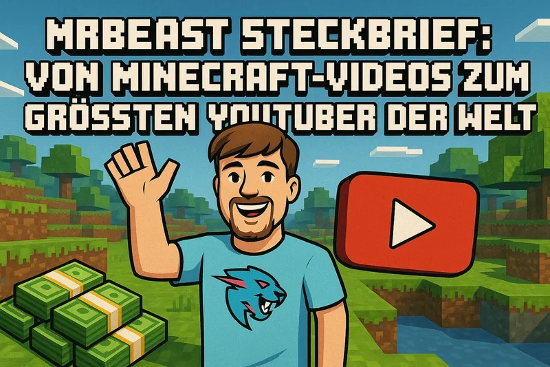 MrBeast Steckbrief: Von Minecraft-Videos zum größten YouTuber der Welt