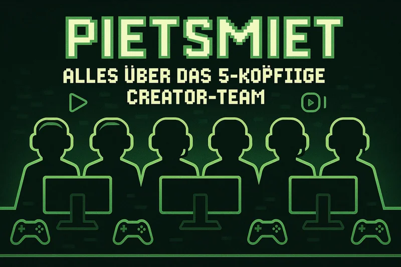 PietSmiet: Alles über das 5-köpfige Creator-Team