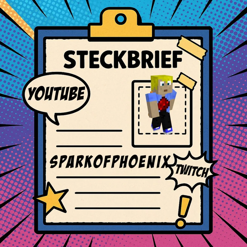 SparkofPhoenix: Wandelndes Minecraft-Lexikon, MC-Tutorials & Craft Attack-Orga