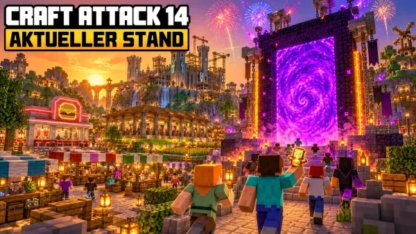 Craft Attack 14: Aktueller Stand – Events, Bann und Videos