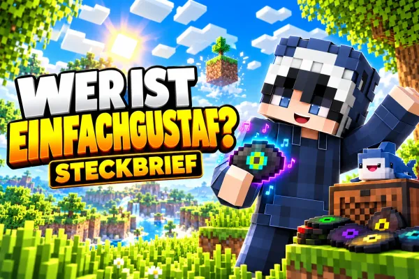 EinfachGustaf Steckbrief: Alter, Craft Attack & Bücher