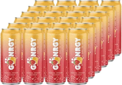 Erdbeere Aprikose - GÖNRGY Energy Drink by MontanaBlack 24x 500ml inkl. 6€ DPG Pfand