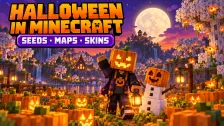 Halloween in Minecraft: Seeds, Maps und Skins für Kinder