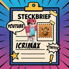 iCrimax Steckbrief: Der Minecraft-YouTuber mit eigener Limonade