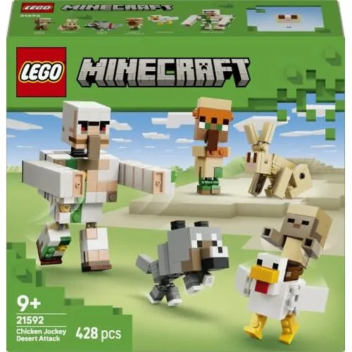 LEGO Minecraft Angriff des Hühnerreiters in der Wüste 21592