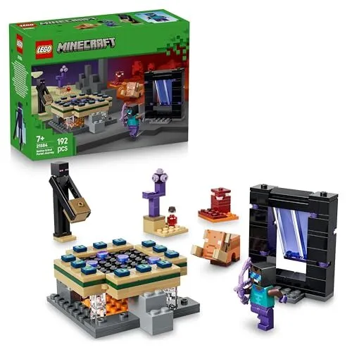 LEGO Minecraft Reise durch Nether und Endportal 21584