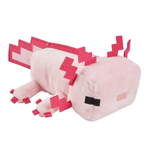 Mattel Minecraft Basic Plüschfigur Axolotl