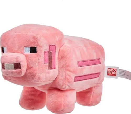 Mattel Minecraft Basic Plüschfigur Schwein