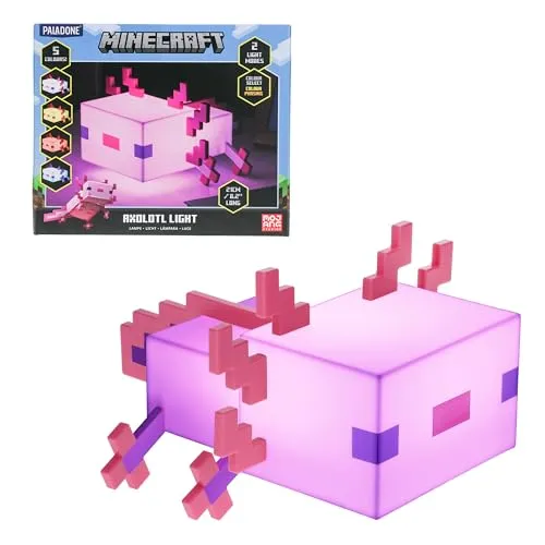 Paladone Minecraft Axolotl Lampe