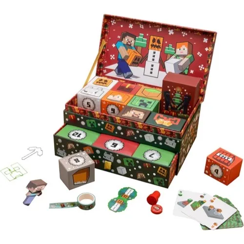 Minecraft Erinnerungsbox Adventskalender von Paladone