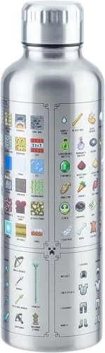 Paladone Minecraft Metall-Trinkflasche