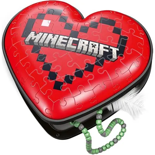 Ravensburger 3D Puzzle Herzschatulle Minecraft