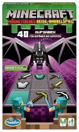 ThinkFun Minecraft Das Magnetische Reisespiel