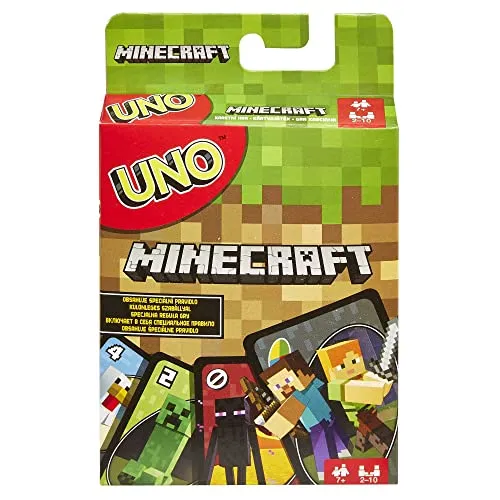 UNO Minecraft Kartenspiel
