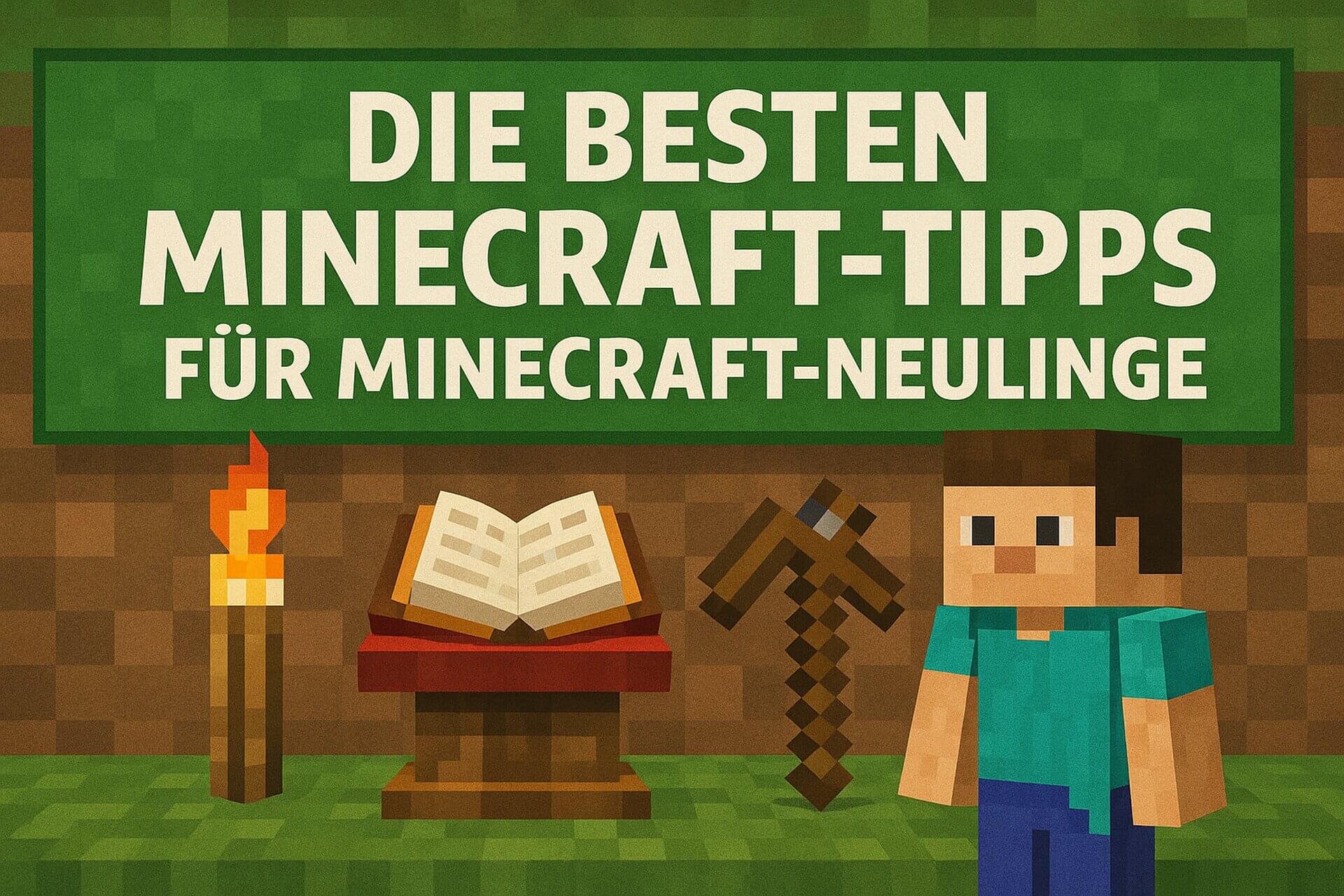 Die besten Minecraft Tipps für Anfänger