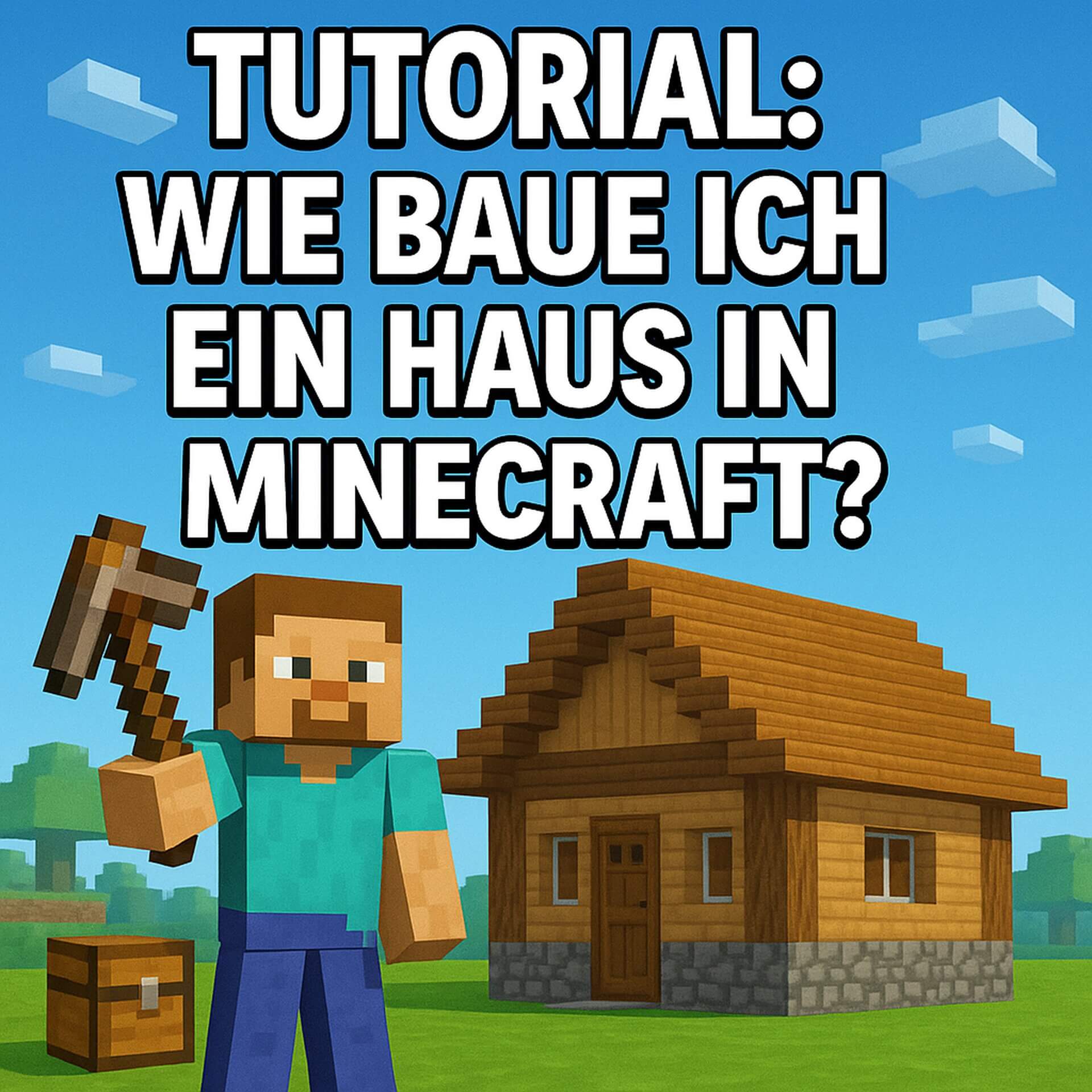 Ein einfaches Minecraft Haus bauen