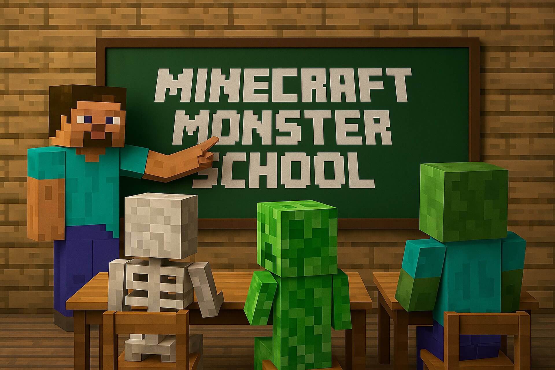 Was ist Minecraft Monster School