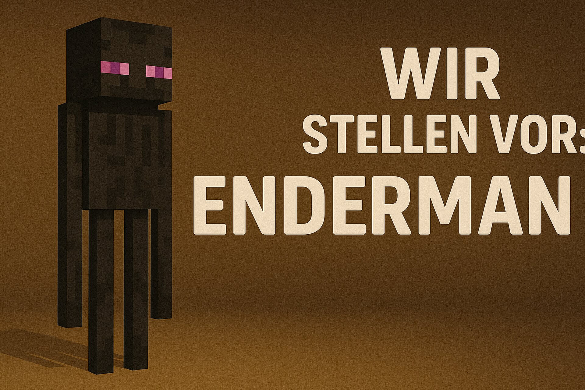 Wer ist der Enderman aus Minecraft?